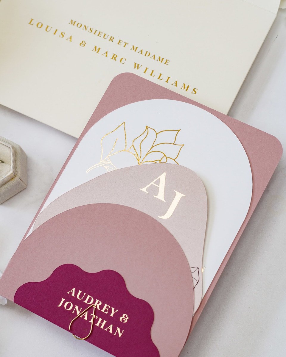 Honey - Echantillon - Faire - part - Luxe Carterie Studio