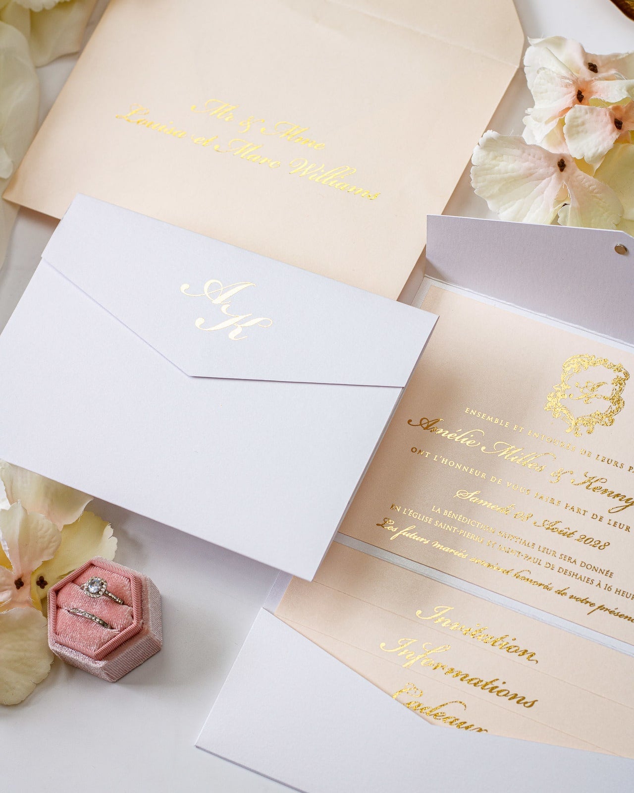 Hope - Echantillon - Faire - part - Luxe Carterie Studio