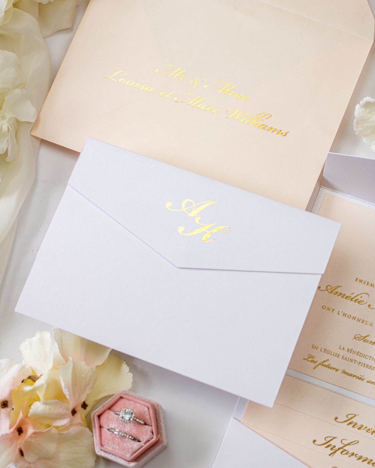 Hope - Echantillon - Faire - part - Luxe Carterie Studio