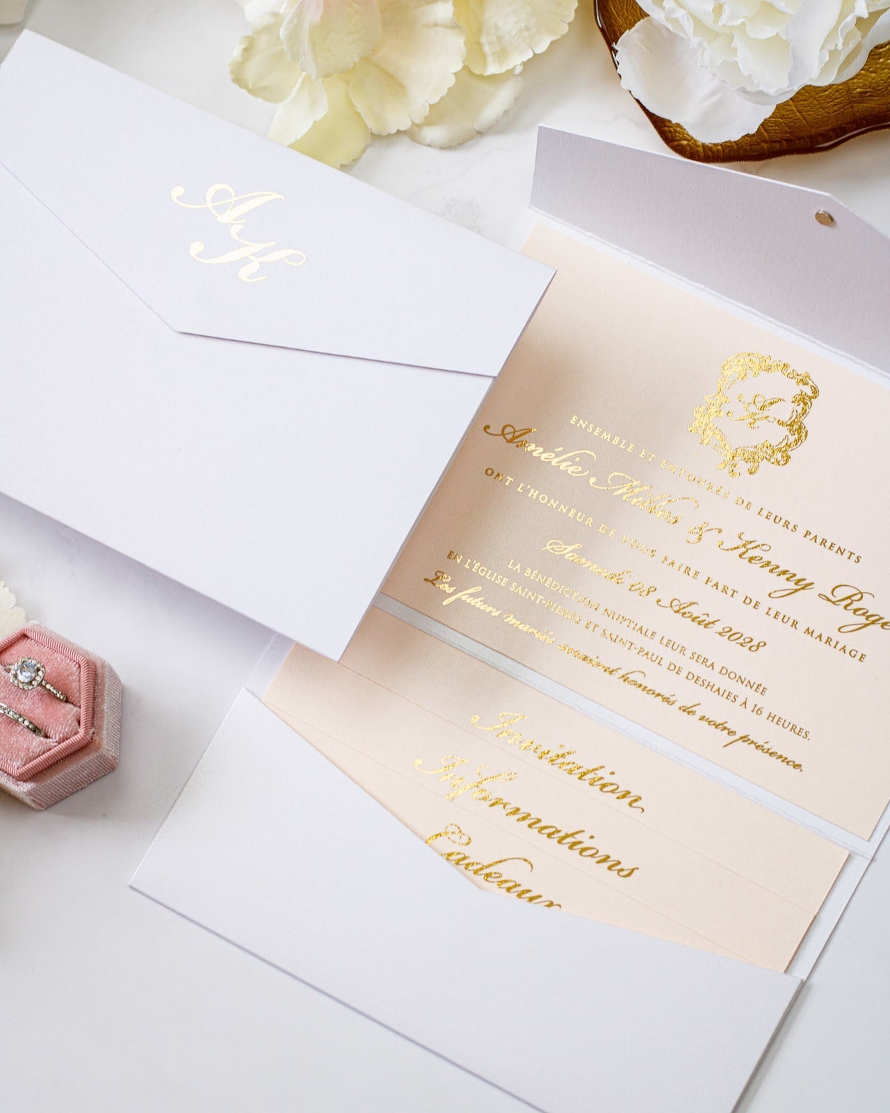 Hope - Echantillon - Faire - part - Luxe Carterie Studio
