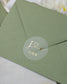 Ida - Sticker (lot de 15) - Stickers étiquettes - 4 cm - Lot de 15 - Luxe Carterie Studio