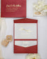 "India" - Faire-part de mariage chic, élégant et romantique avec dorure or - Wedding stationery - Création Luxe Carterie Studio