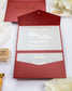 "India" - Faire-part de mariage chic, élégant et romantique avec dorure or - Wedding stationery - Création Luxe Carterie Studio