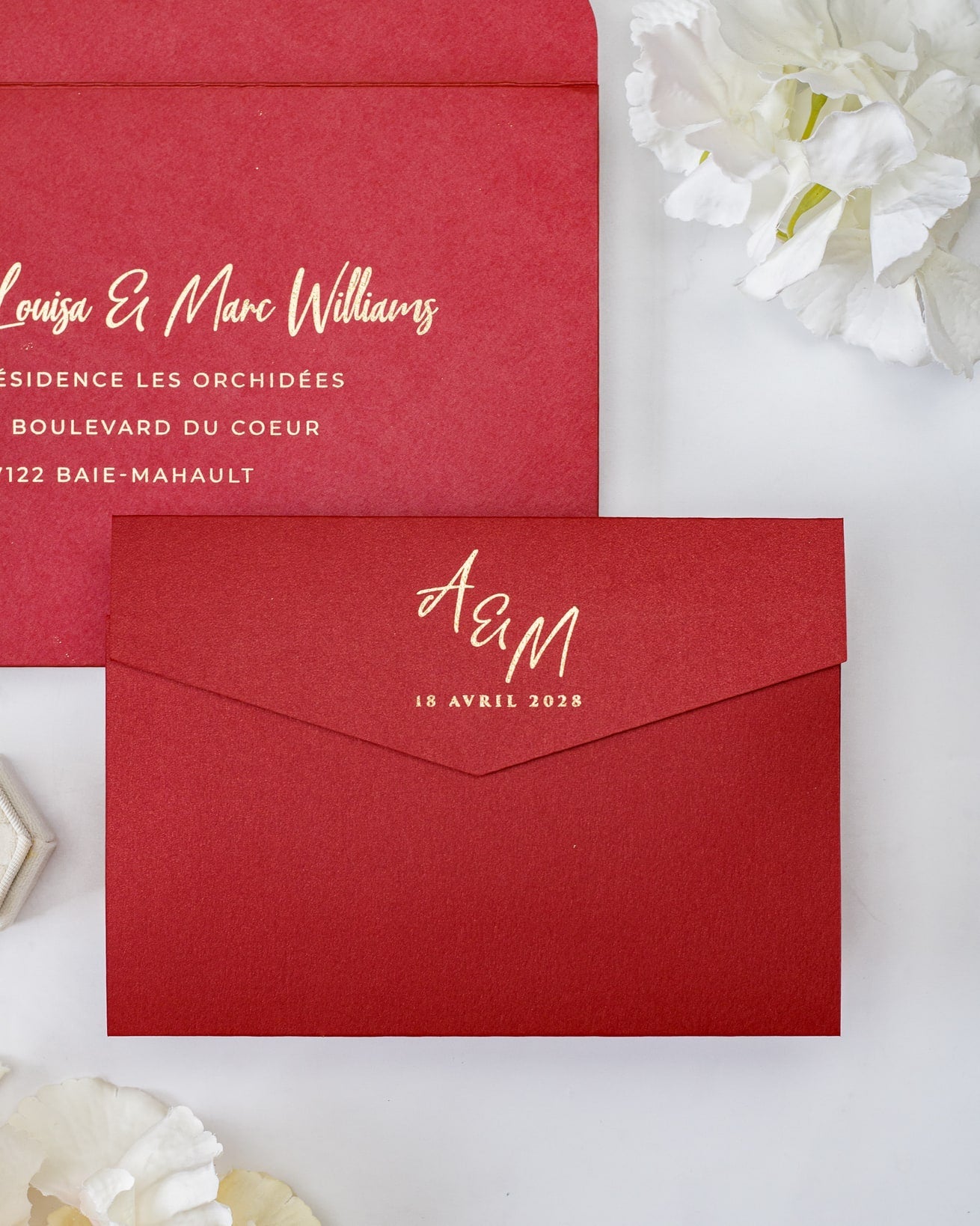India - Echantillon - Faire - part - Luxe Carterie Studio
