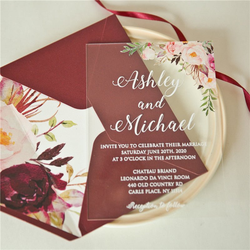 Iria - Faire - part - Faire - part seul - Sans enveloppe - Luxe Carterie Studio