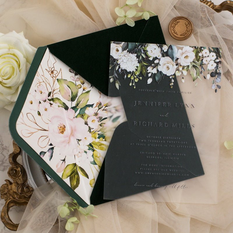 Iria - Faire - part - Faire - part seul - Sans enveloppe - Luxe Carterie Studio