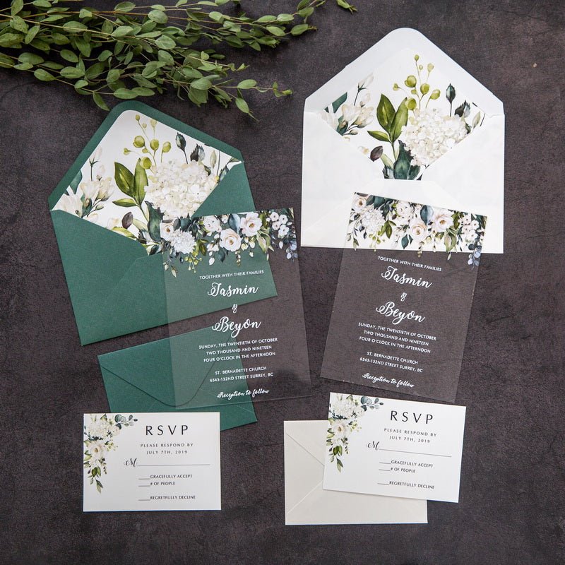 Iria - Faire - part - Faire - part seul - Sans enveloppe - Luxe Carterie Studio