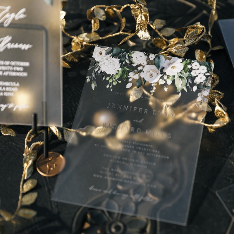 Iria - Faire - part - Faire - part seul - Sans enveloppe - Luxe Carterie Studio