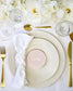 "Iris - Marque-place" – Marque-place chic, élégant et romantique avec dorure or pour réception de mariage – Papeterie de mariage - Wedding stationery - Création Luxe Carterie Studio
