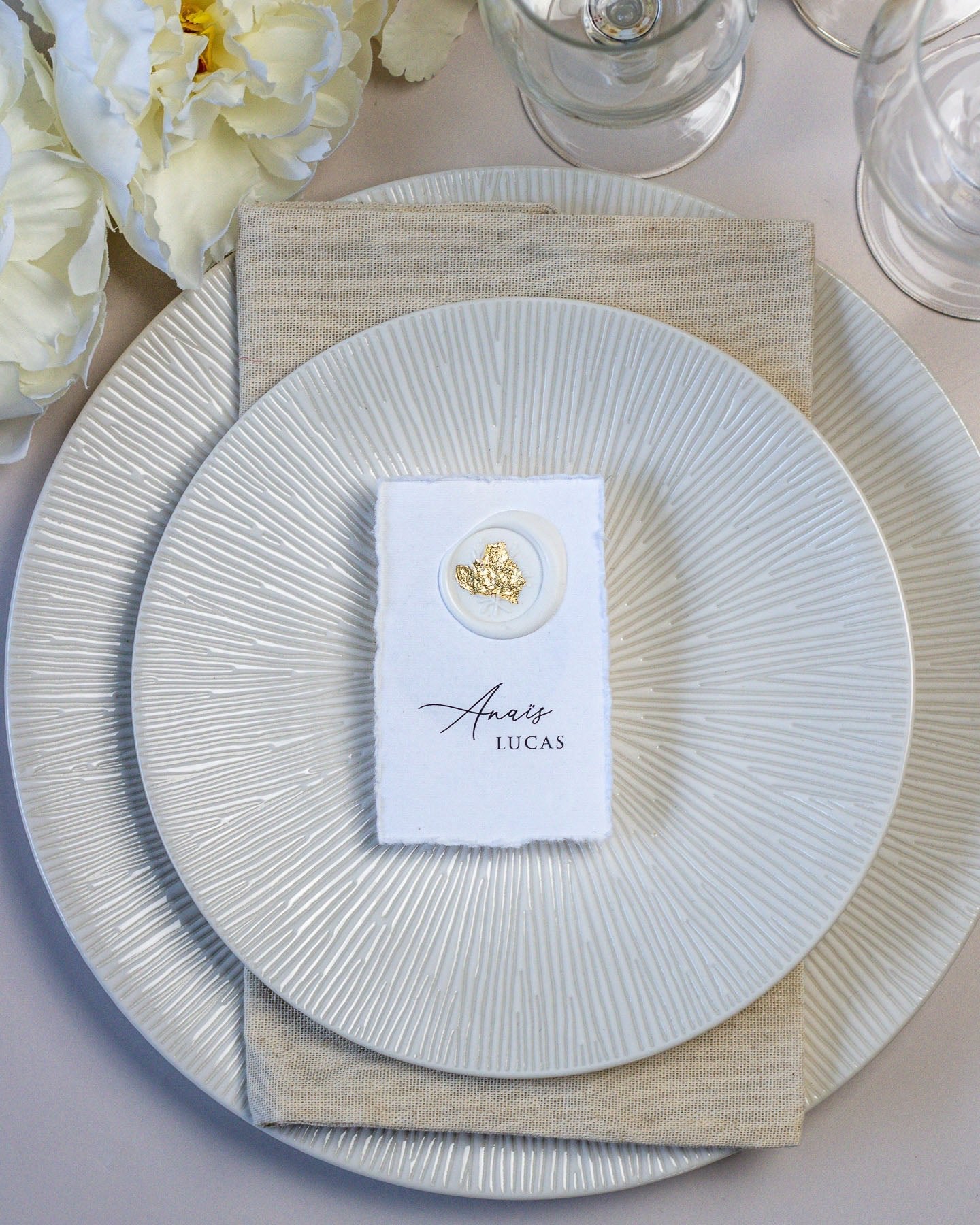 Ivy - Marque - place - Marque - place - Luxe Carterie Studio