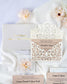 "Jade" - Faire-part de mariage laser cut élégant et romantique avec dorure or - Wedding stationery - Création Luxe Carterie Studio