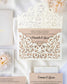 "Jade" - Faire-part de mariage laser cut élégant et romantique avec dorure or - Wedding stationery - Création Luxe Carterie Studio