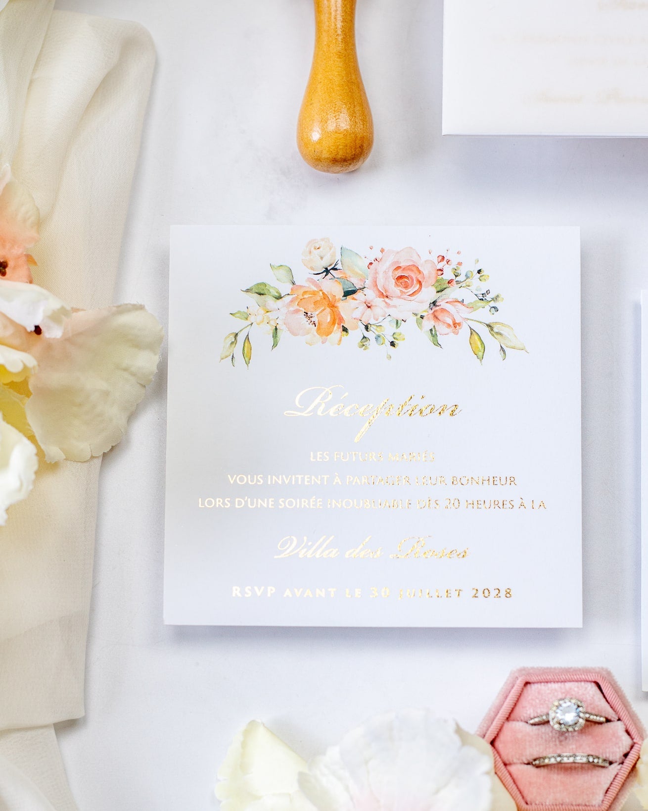 Jais - Echantillon - Faire - part - Luxe Carterie Studio