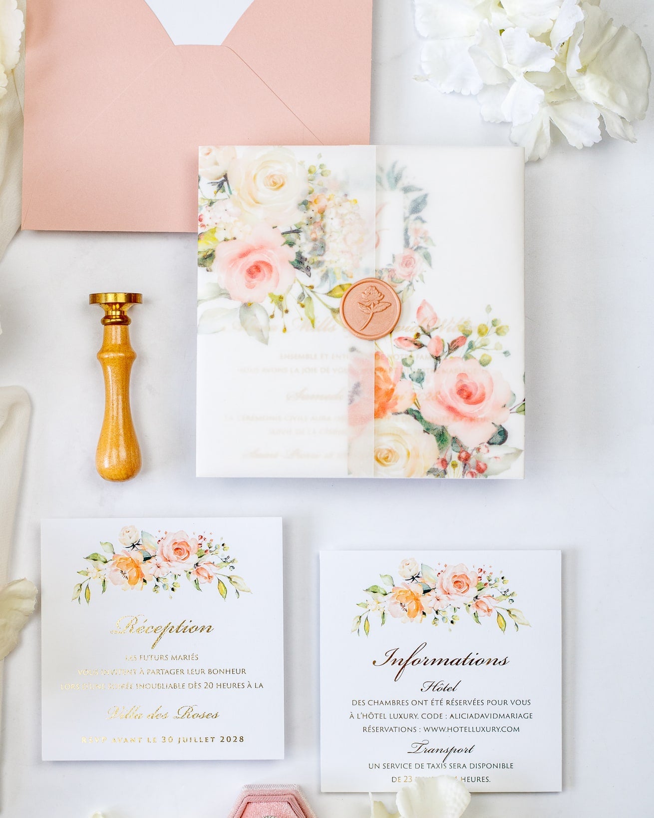 Jais - Echantillon - Faire - part - Luxe Carterie Studio