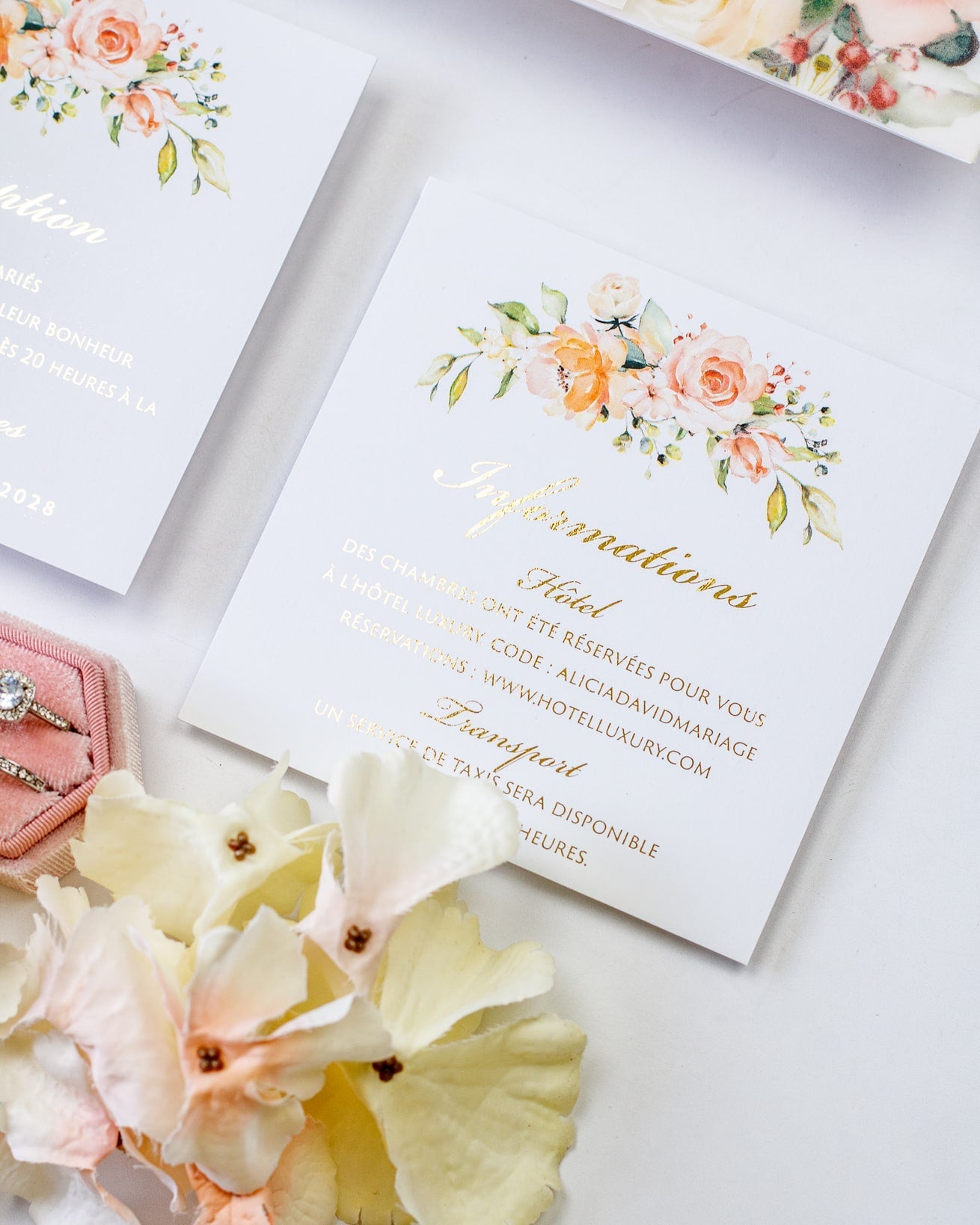 Jais - Echantillon - Faire - part - Luxe Carterie Studio