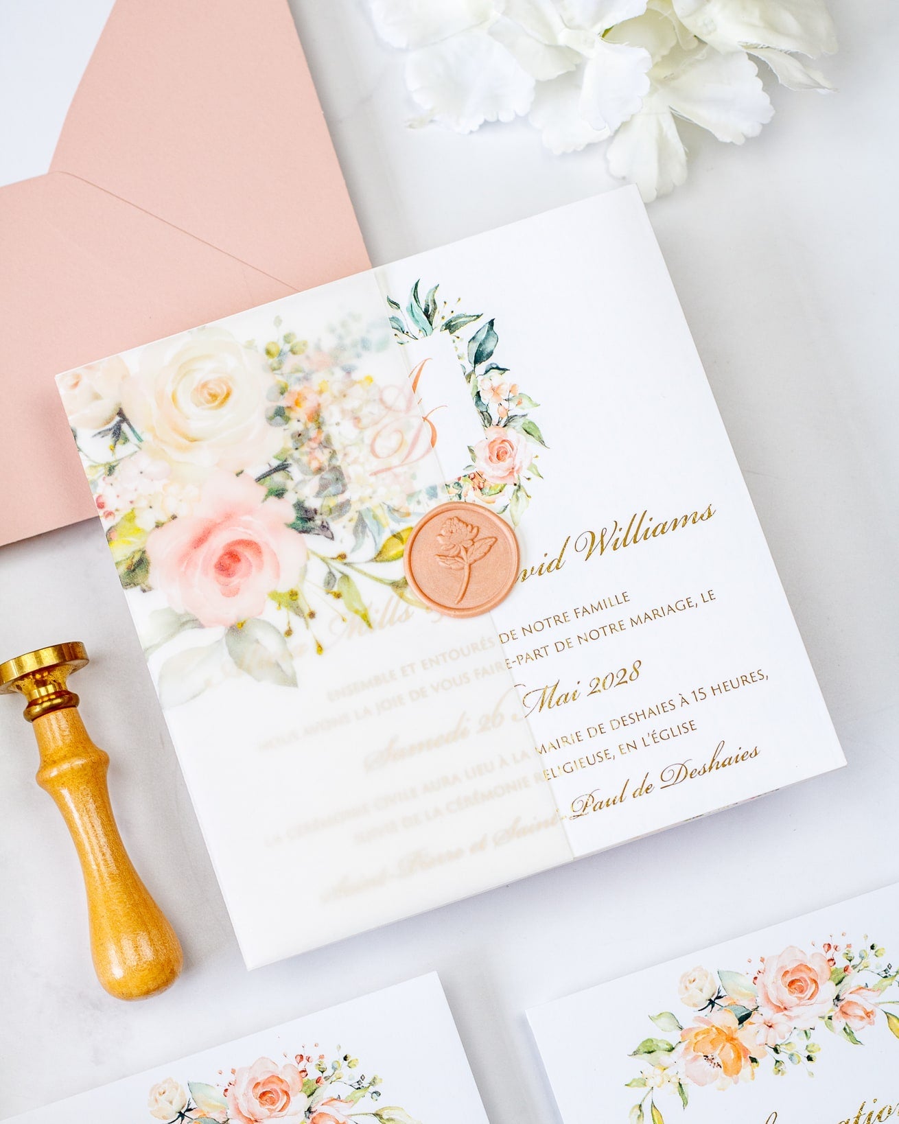 Jais - Echantillon - Faire - part - Luxe Carterie Studio
