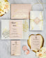 "Jana" - Faire-part de mariage chic, élégant et romantique avec dorure or - Wedding stationery - Création Luxe Carterie Studio