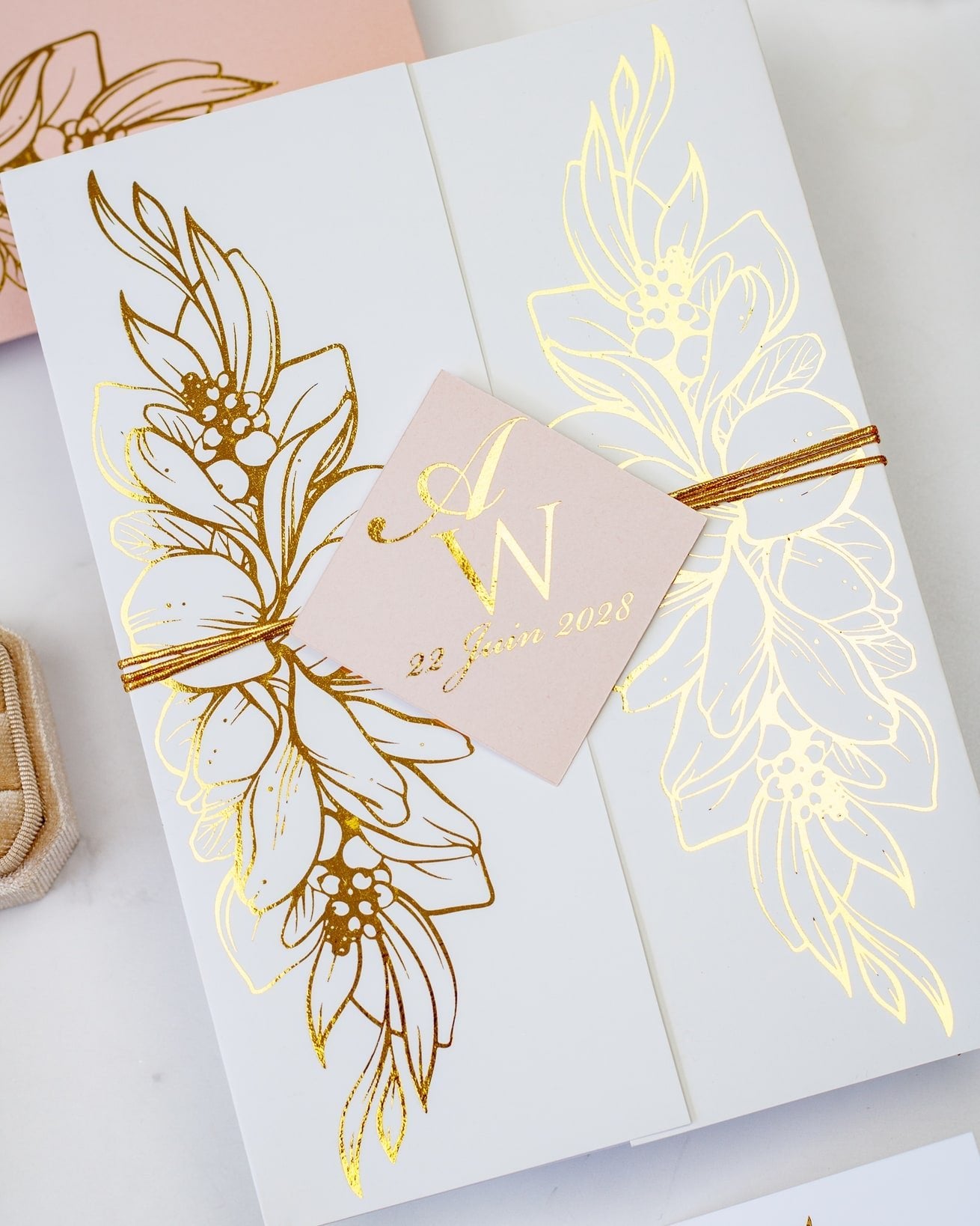 Jana - Echantillon - Faire - part - Luxe Carterie Studio