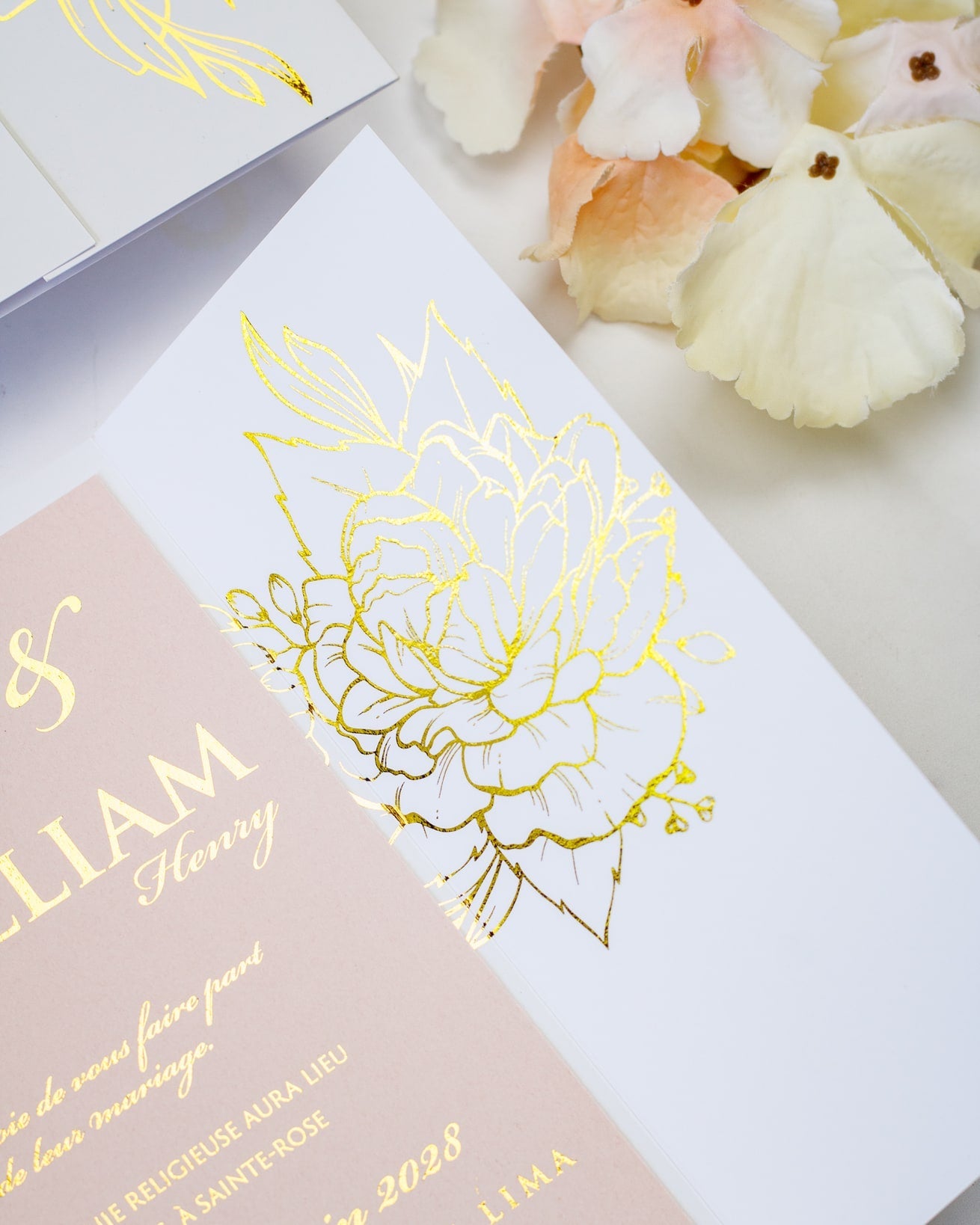 Jana - Echantillon - Faire - part - Luxe Carterie Studio