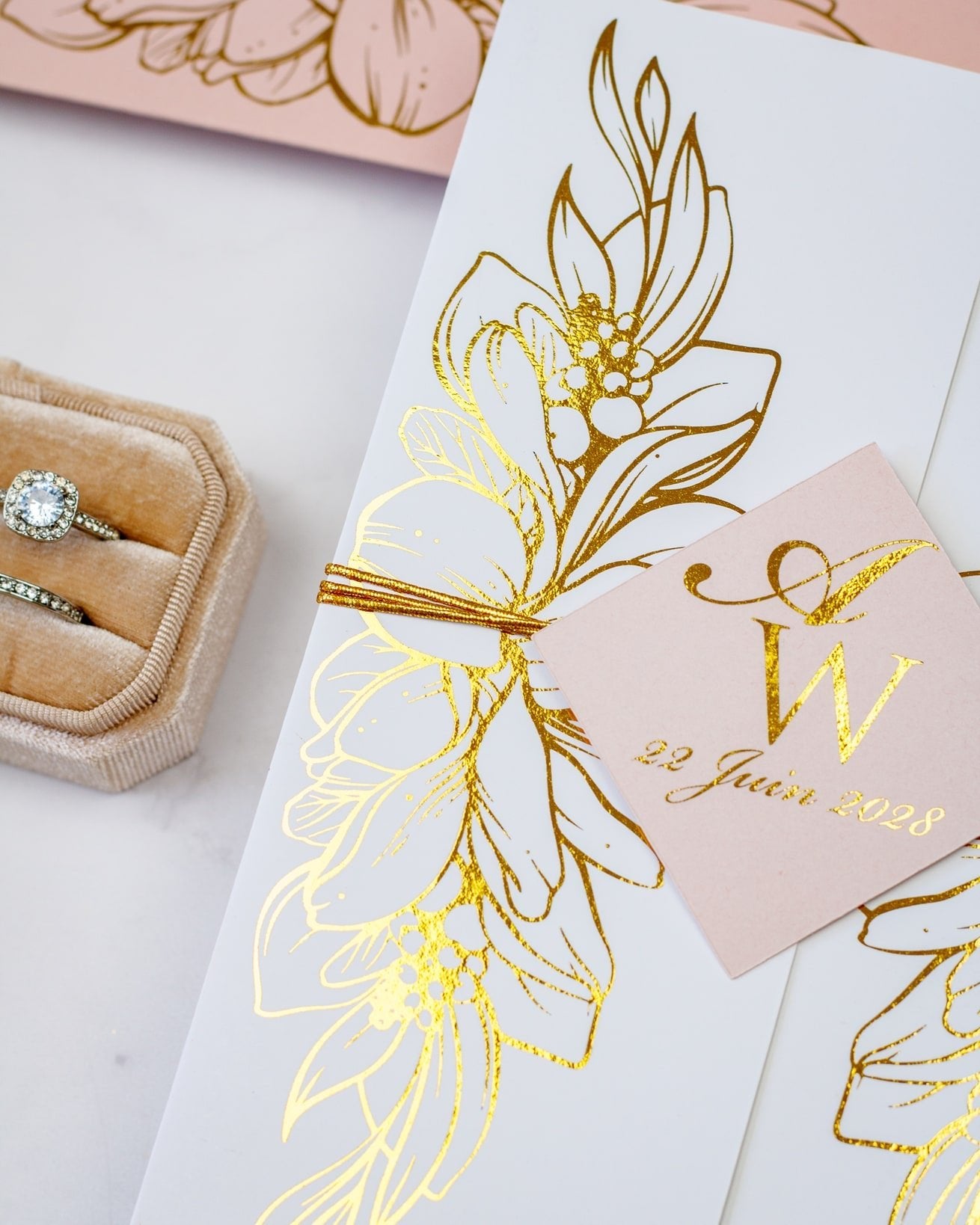 Jana - Echantillon - Faire - part - Luxe Carterie Studio