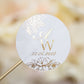 Jana - Sticker (lot de 15) - Stickers étiquettes - 4 cm - Lot de 15 - Luxe Carterie Studio