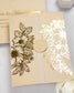"Jasmin" - Faire-part de mariage chic, élégant et romantique avec dorure or - Wedding stationery - Création Luxe Carterie Studio
