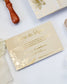 Jasmin - Echantillon - Faire - part - Luxe Carterie Studio