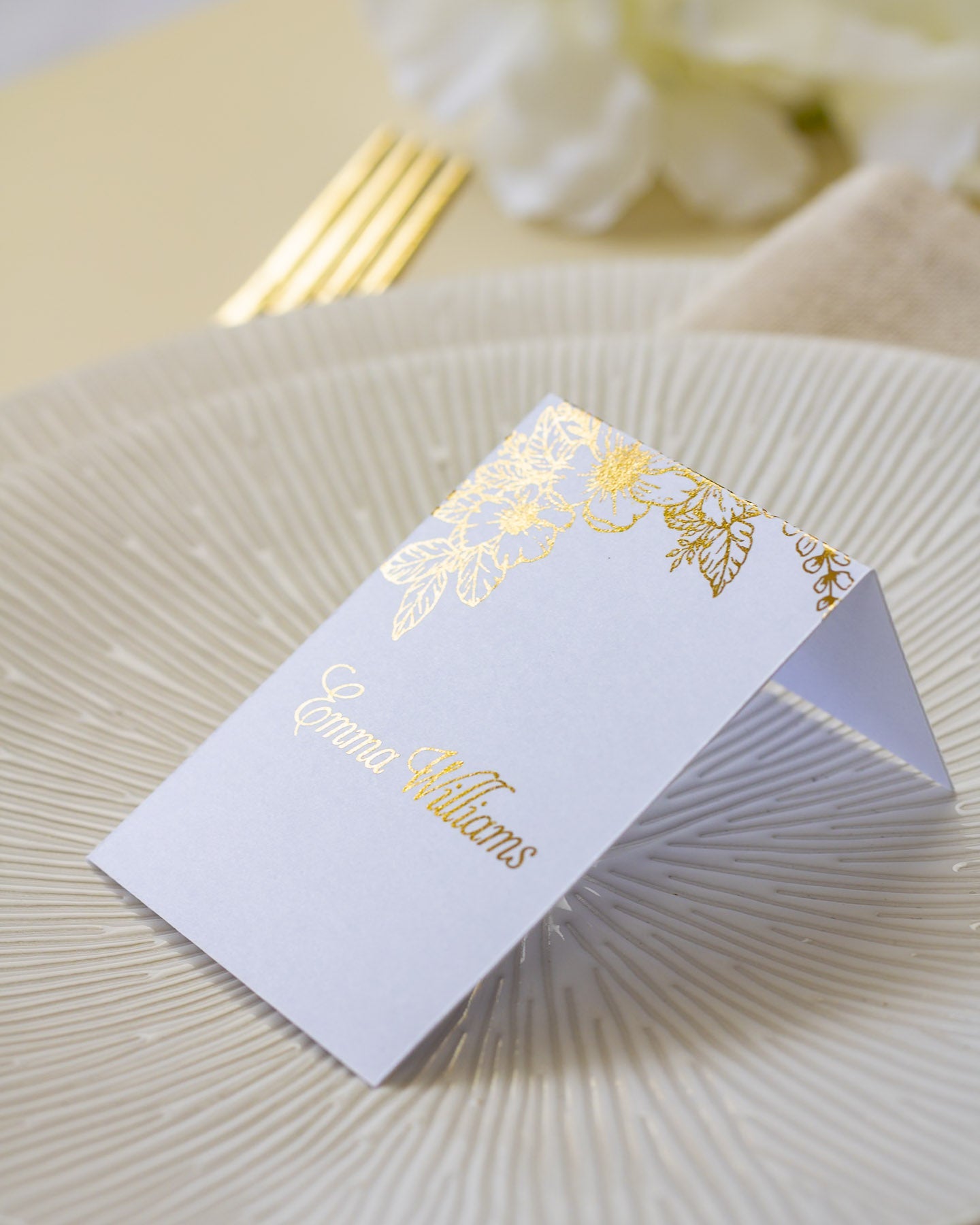 Jasmin - Marque - place - Marque - place - Luxe Carterie Studio