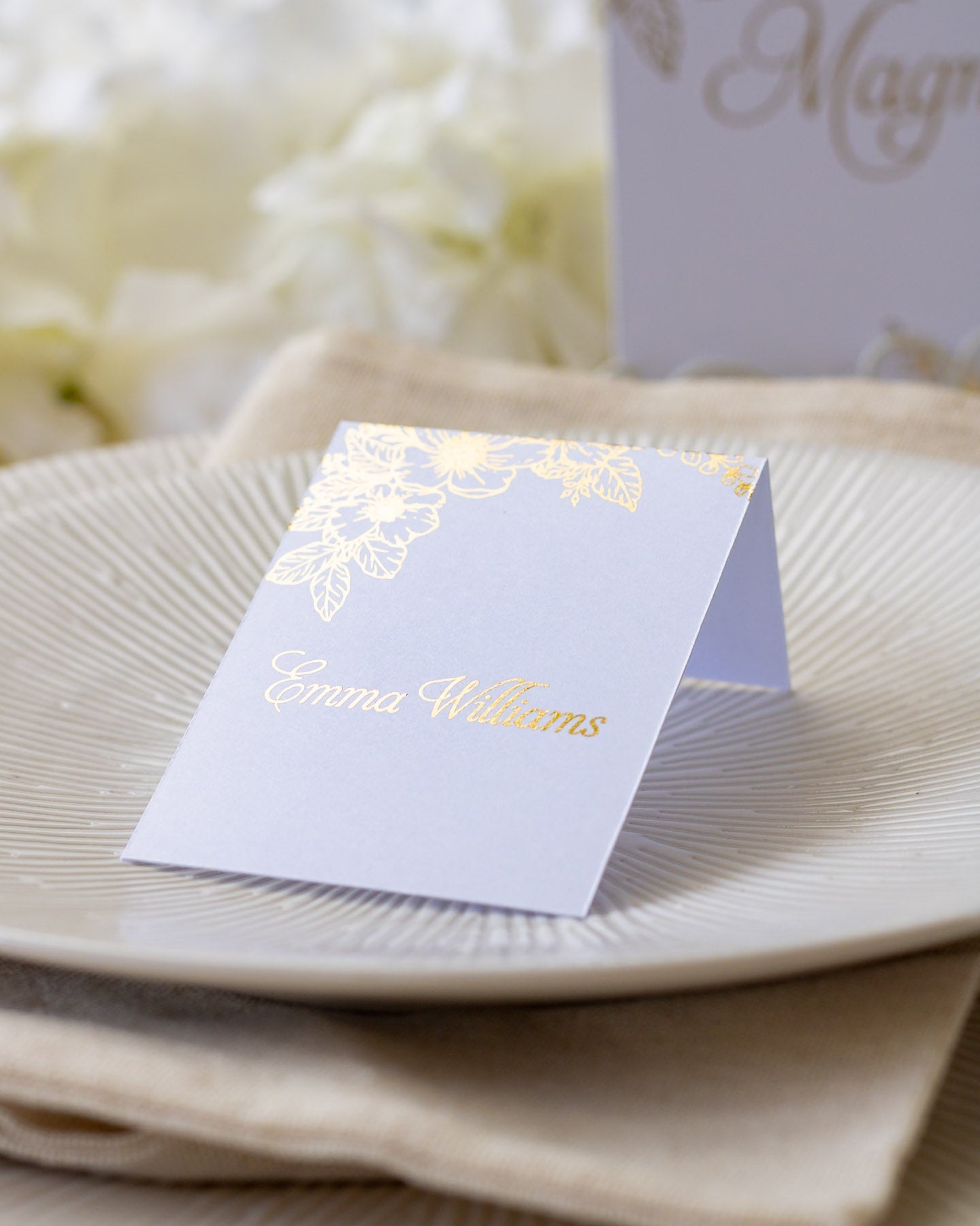 Jasmin - Marque - place - Marque - place - Luxe Carterie Studio