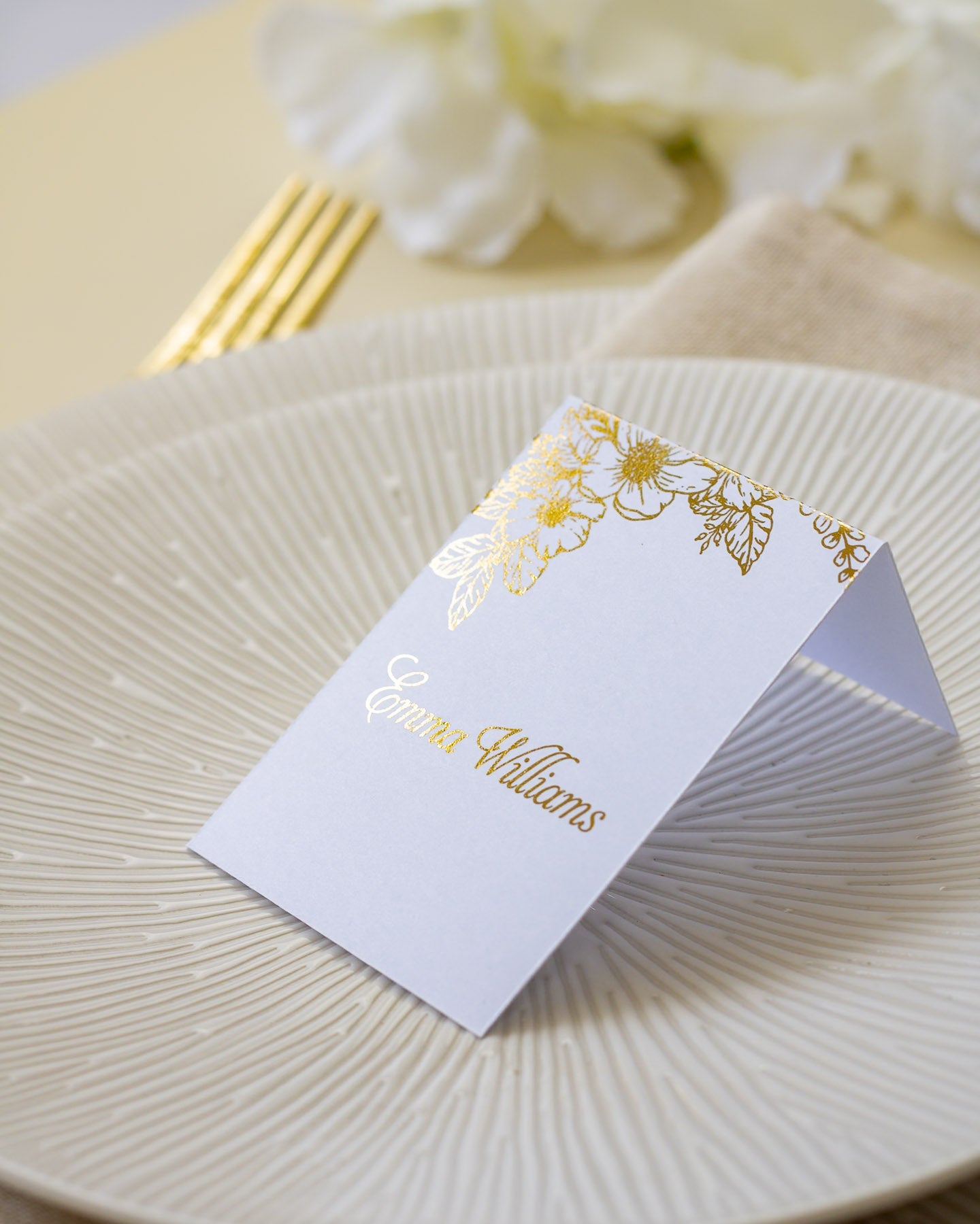 Jasmin - Marque - place - Marque - place - Luxe Carterie Studio