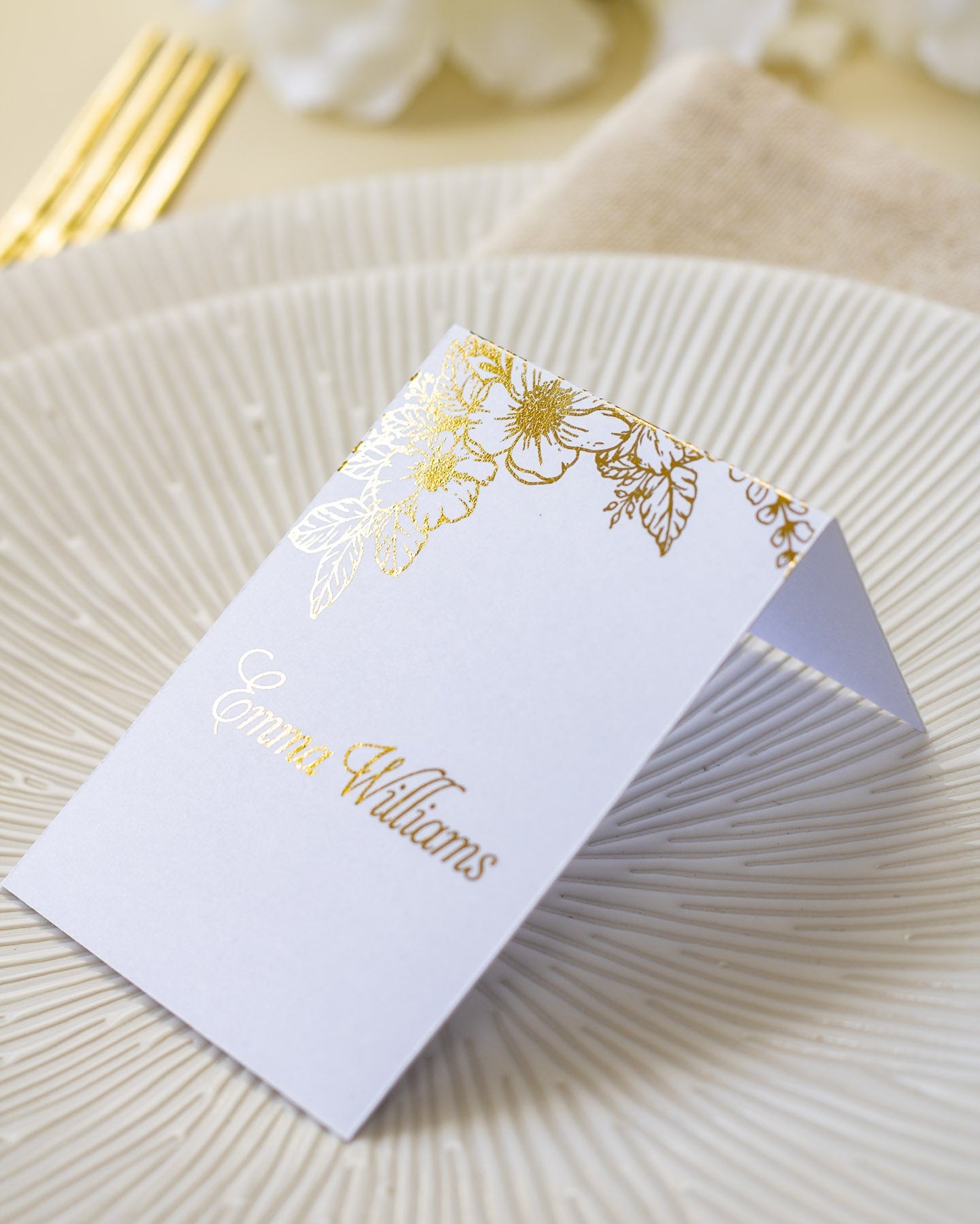 Jasmin - Marque - place - Marque - place - Luxe Carterie Studio