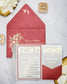 "Joana" - Faire-part de mariage chic, élégant et romantique avec dorure or - Wedding stationery - Création Luxe Carterie Studio