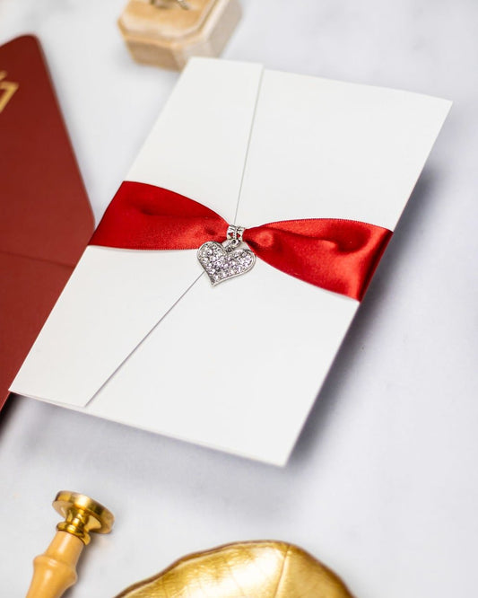 "Joana" - Faire-part de mariage chic, élégant et romantique avec dorure or - Wedding stationery - Création Luxe Carterie Studio