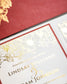"Joana" - Faire-part de mariage chic, élégant et romantique avec dorure or - Wedding stationery - Création Luxe Carterie Studio