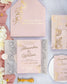 "Jonquille" - Faire-part de mariage chic, élégant et romantique avec dorure or - Wedding stationery - Création Luxe Carterie Studio