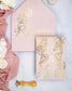 "Jonquille" - Faire-part de mariage chic, élégant et romantique avec dorure or - Wedding stationery - Création Luxe Carterie Studio