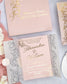 "Jonquille" - Faire-part de mariage chic, élégant et romantique avec dorure or - Wedding stationery - Création Luxe Carterie Studio