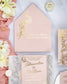 "Jonquille" - Faire-part de mariage chic, élégant et romantique avec dorure or - Wedding stationery - Création Luxe Carterie Studio