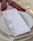 Jonquille - Menu - Menu - Luxe Carterie Studio
