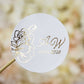 "Jonquille - Sticker" - Faire-part de mariage chic, élégant et romantique avec dorure or - Wedding stationery - Création Luxe Carterie Studio