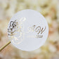 Jonquille - Sticker (lot de 15) - Stickers étiquettes - 4 cm - Lot de 15 - Luxe Carterie Studio