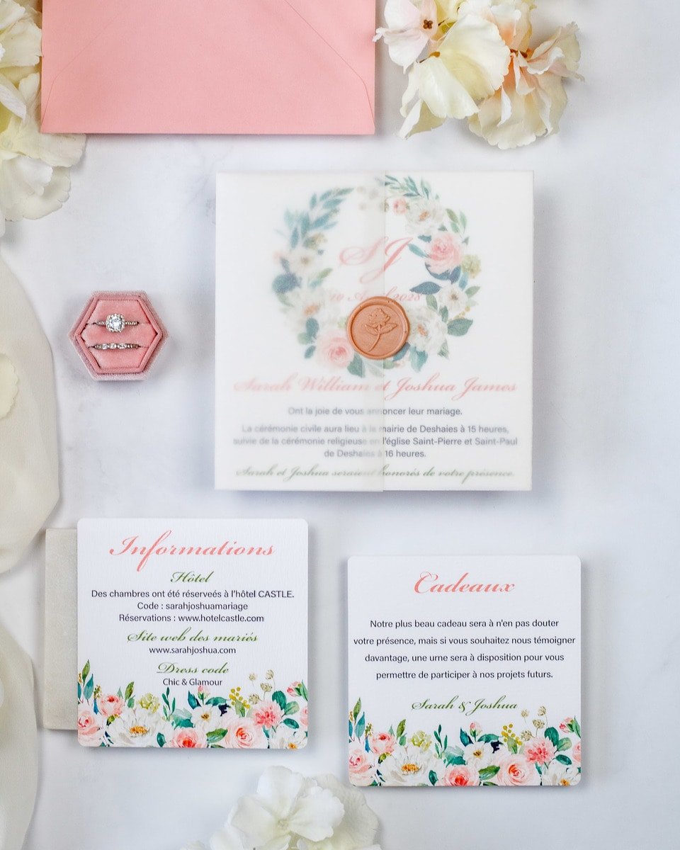 Juliette - Faire - part - Faire - part seul - Sans enveloppe - Luxe Carterie Studio