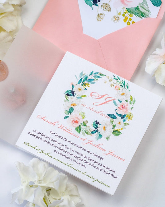 Juliette - Faire - part - Faire - part seul - Sans enveloppe - Luxe Carterie Studio