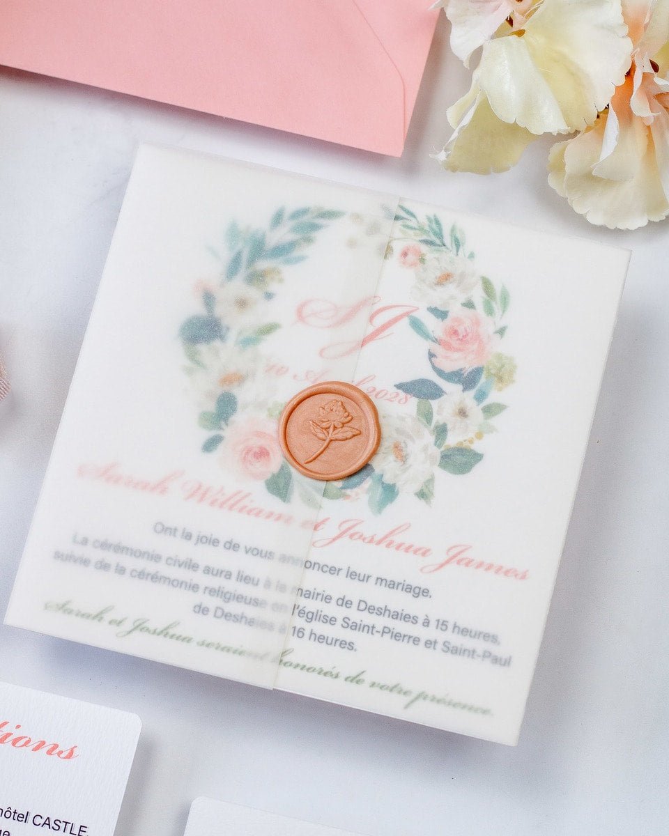 Juliette - Echantillon - Faire - part - Luxe Carterie Studio