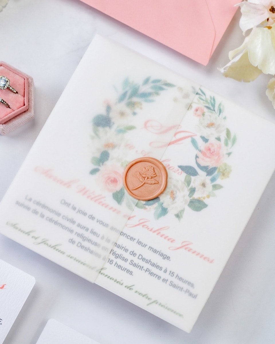 Juliette - Echantillon - Faire - part - Luxe Carterie Studio