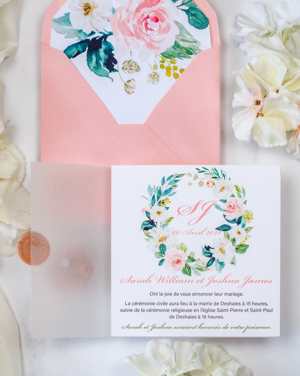 Juliette - Echantillon - Faire - part - Luxe Carterie Studio