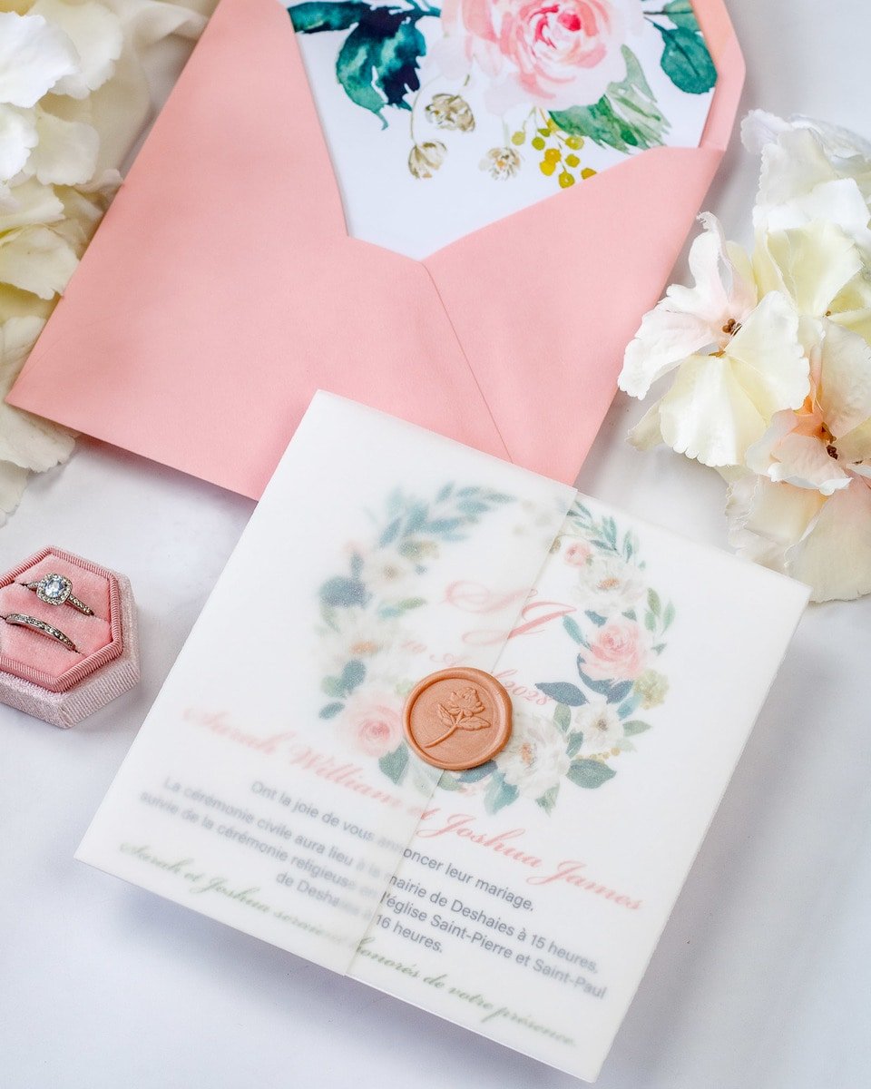 Juliette - Echantillon - Faire - part - Luxe Carterie Studio