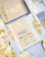 "Kali" - Faire-part de mariage chic, élégant et romantique avec dorure or - Wedding stationery - Création Luxe Carterie Studio