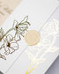 "Kali" - Faire-part de mariage chic, élégant et romantique avec dorure or - Wedding stationery - Création Luxe Carterie Studio