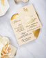 "Kali" - Faire-part de mariage chic, élégant et romantique avec dorure or - Wedding stationery - Création Luxe Carterie Studio